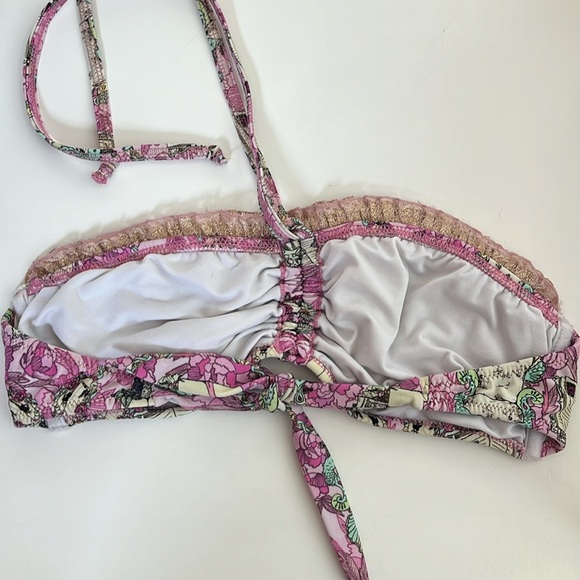 AGUA BENDITA size small embroidered bikini top - Picture 3 of 5